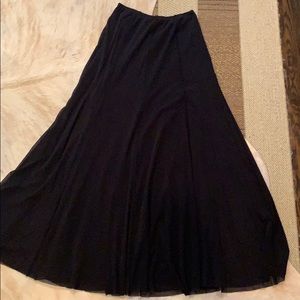 Jean Paul Gaultier mesh skirt